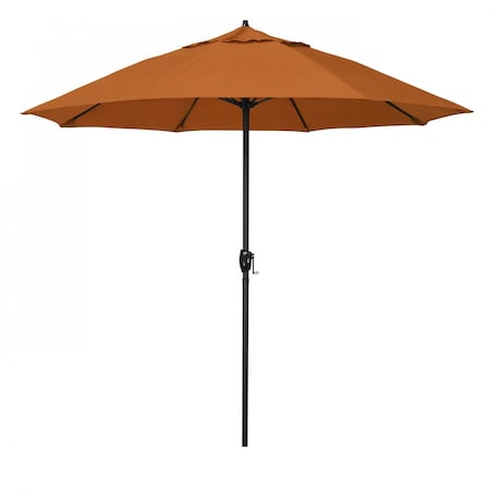 California Umbrella 9' Bronze Aluminum Market Patio Umbrella, Pacifica Tuscan 194061337639